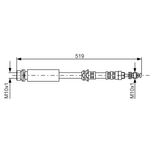 Bosch Brake Hose Front 1987476993