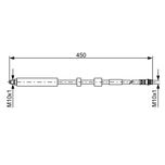 Bosch Brake Hose Front 1987481051