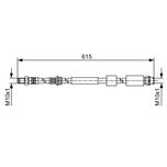 Bosch Brake Hose Front 1987481615