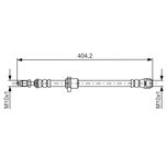 Bosch Brake Hose Front 1987481679