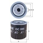 Mahle Oil Filter OC995