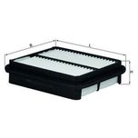 Mahle Air Filter LX862