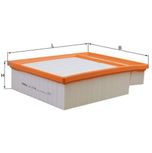 Mahle Air Filter LX1019