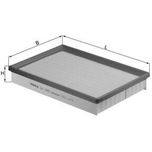 Mahle Air Filter LX1572
