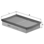 Mahle Air Filter LX1575