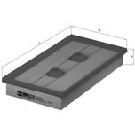 Mahle Air Filter LX1643