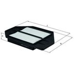 Mahle Air Filter LX1742