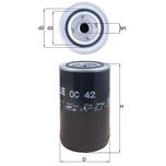 Mahle Oil Filter OC42