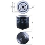 Mahle Oil Filter OC145