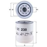 Mahle Oil Filter OC238