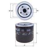 Mahle Oil Filter OC269