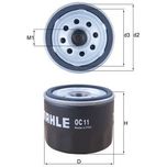 Mahle Oil Filter OC11