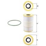 Mahle Oil Filter OX1185D