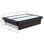 Mahle Air Filter LX4567