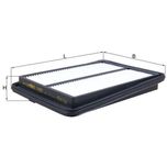 Mahle Air Filter LX4551