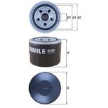 Mahle Oil Filter OC230