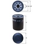 Mahle Oil Filter OC986