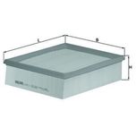 Mahle Air Filter LX742/2