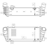 NRF Intercooler 309070