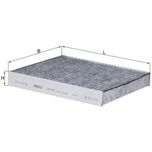 Mahle Pollen / Cabin Filter LAK297