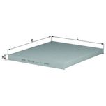 Mahle Pollen / Cabin Filter LA306