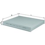 Mahle Pollen / Cabin Filter LA153