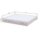 Mahle Pollen / Cabin Filter LA472