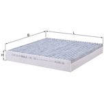 Mahle Pollen / Cabin Filter LAK136