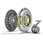 LuK Clutch Kit 3pc (Cover+Plate+CSC) 624310333