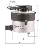 Mahle Fuel Filter KL569