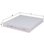 Mahle Pollen / Cabin Filter LA833