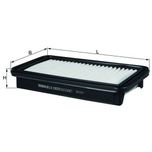 Mahle Air Filter LX2833