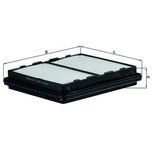 Mahle Air Filter LX848