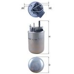Mahle Fuel Filter KL1048