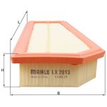 Mahle Air Filter LX2813