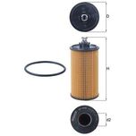 Mahle Oil Filter OX1245D