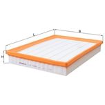 Mahle Air Filter LX1503