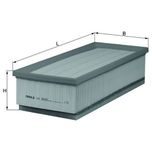 Mahle Air Filter LX2022