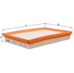 Mahle Air Filter LX4031/2