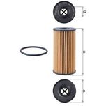 Mahle Oil Filter OX1308D