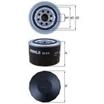 Mahle Oil Filter OC570