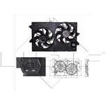 NRF Radiator Fan 47003