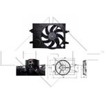 NRF Radiator Fan 47007