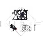 NRF Radiator Fan 47012