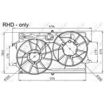 NRF Radiator Fan 47033