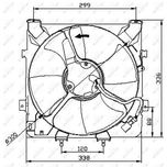 NRF Radiator Fan 47041