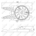 NRF Radiator Fan 47248