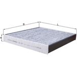 Mahle Pollen / Cabin Filter LAK1677