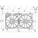 NRF Radiator Fan 47566
