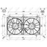 NRF Radiator Fan 47567